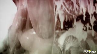 Blow Busty Blonde Gets Fucked by her Horny Photographer in a Milk Bath Ejaculation