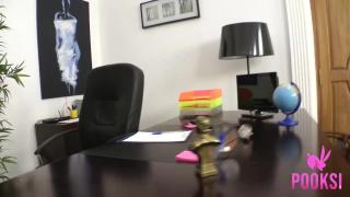 Bald Pussy Horny Gets DPd! 1 Big Dick is not enough for Small Titty Coed Nympho Brittany S! Gay Spank