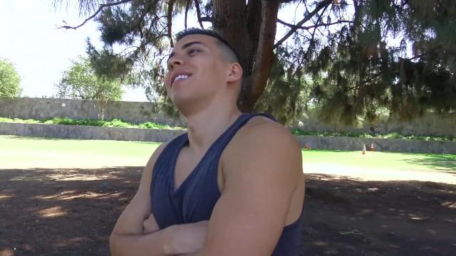 XXXGames Reality Dudes - David Blake Chills at the Park when Paul Wagner Offers him Money to Grab his Dick Husband