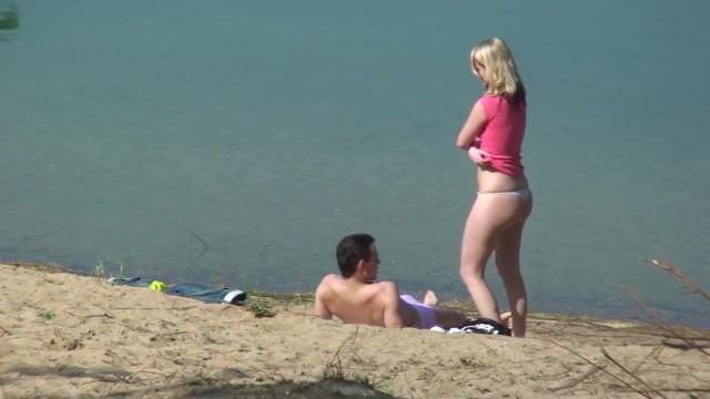 A Real Couple goes to Fuck at the Lake! - 1
