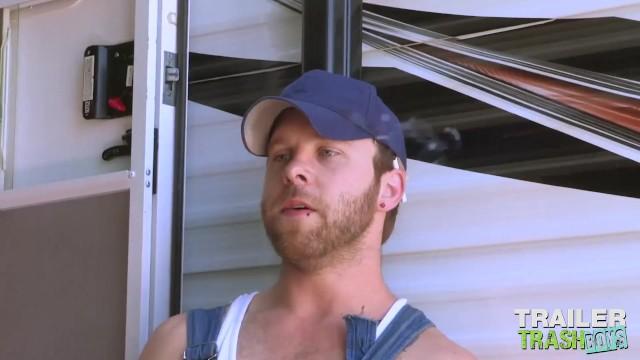 TRAILERTRASHBOYS Trailer Gay Chris Damned Fucks Beaux Morgan - 2