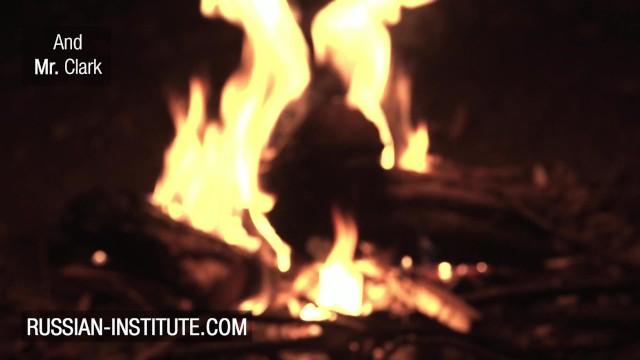 Blonde Gina Gerson Threesome at the Campfire - 2