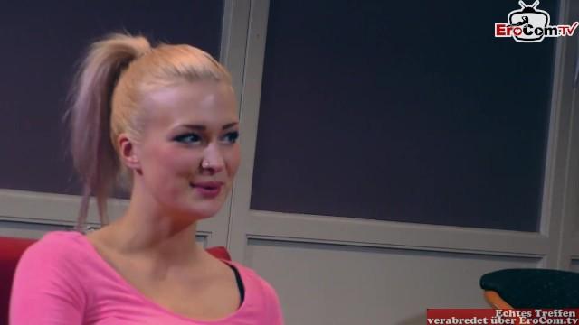 Dyke Pretty German Blonde with Nice Natural Tits Gets her Pussy Fucked during Role Play Bigblackcock - 2