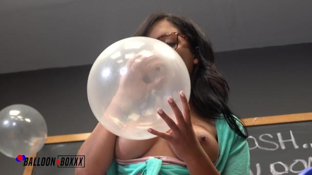 Alina Belle Blows to Pop Pop in School - Balloon Boxxx - 2