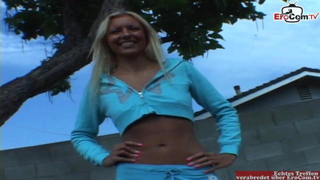 Skinny Blonde with Small Tits Picked up for a Hot Fuck while out Jogging - 2