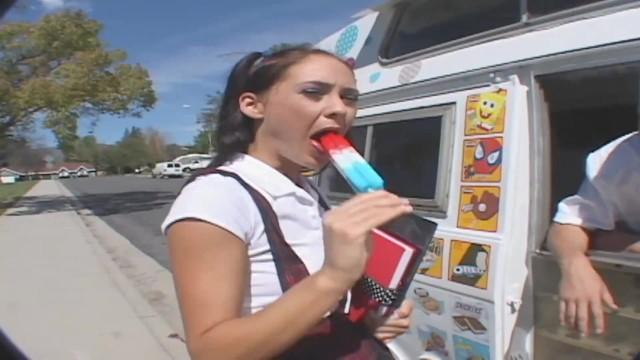 Cute Innocent Student Gets her Teen Pussy Wrecked by a Ice Cream Guy - 2