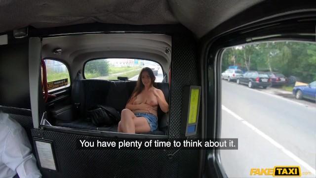 Fake Taxi - Lenna Ross Gets Fucked in the Backseat of a Taxi with a Creampie at the end - 2