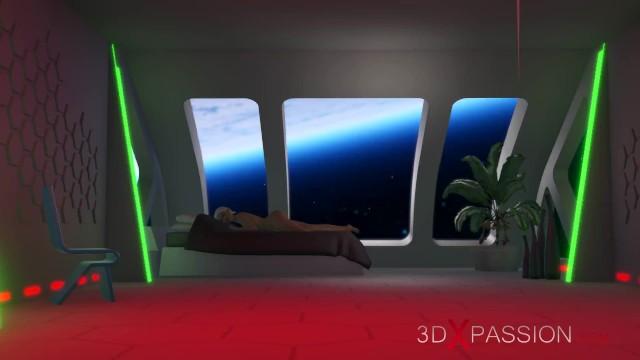Family Sex A Hot 3d Sci-fi Android Dickgirl Fucks a Sexy Girl in Space Station Rough Fucking