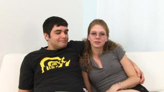 Wife Nerdy Girlfriend with Glasses Gets Blacked in Front of her Boyfriend Gay Kissing