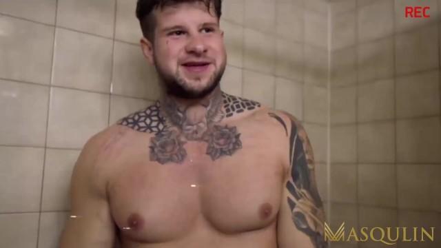 Adult MASQULIN Tattooed Hunk Markus Kage Raw Breeds Andrew Green OnOff
