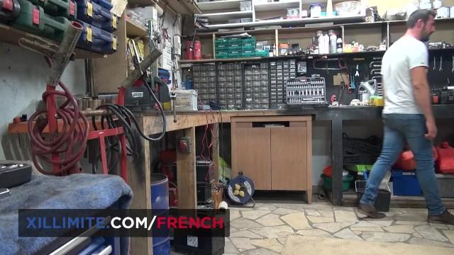 Intense Sex in a Garage with a Busty Cougar - 2