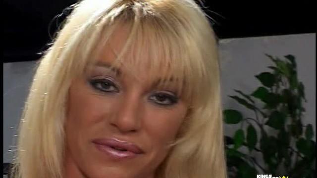 Blonde MILF with Big Boobs Gets her Pussy Drilled Deep at Porn Interview - 2