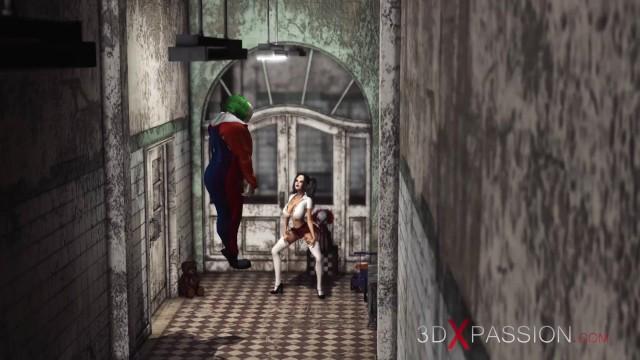 Nurse Super Hot Sexy College Girl Gets Fucked Hard by an Evil Clown in an Abandoned Hospital Pornstar
