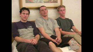 Bed Tom, Ben, and Matt - three Rentboys who are Straight but Gay for Pay! Yum! Bulge