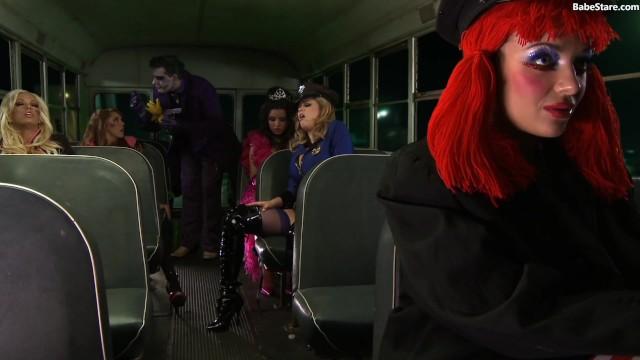 A Joker Parody: Sexy Chicks and a Man in Costume have a Threesome - 2