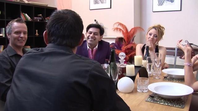 Venezuela Horny People having Group Sex after Dinner Con - 1
