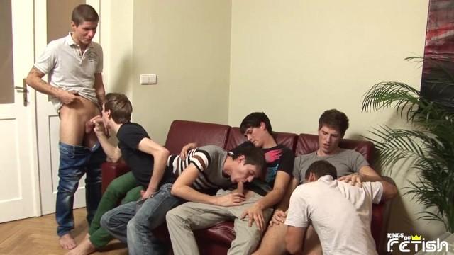 HardDrive Group of Twinks Blow their Dicks and have Passional Anal Sex Naked Women Fucking - 2