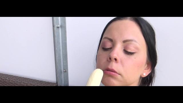 Carla`s Banana POV Teasing - 2