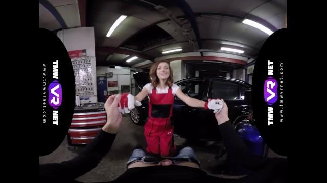 TmwVRnet - Hot Car Mechanic Offers Extra Sex Services - 2