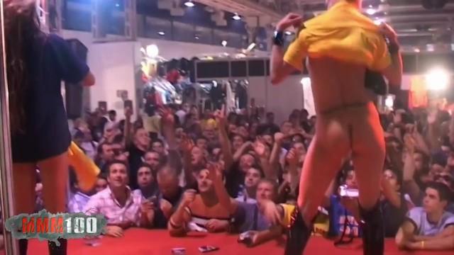 Babes Marlon, Fucking Live on Stage with two Hot Girls Indonesia