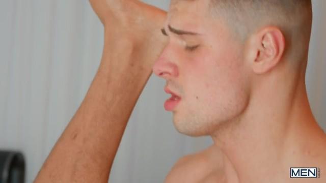 Anus Men - Straight Guy Trent King Sucks his Roommate's Malik Delgaty Big Dick & Gets a Massive Facial Tattoos