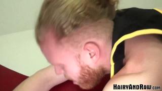 Busty HAIRYANDRAW Hairy Men Cooper Roads and Tom Carlton Raw Breed Style