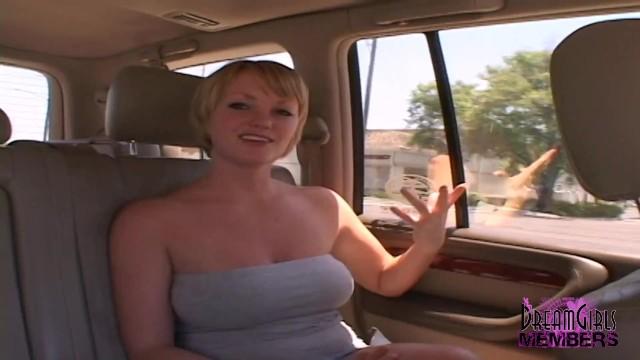 Freaky Big Tit Blonde Gets Naked in our Car and a Park - 2