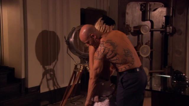 TruthOrDarePics Rich Bald Guy with Huge Dick Fucks her Beautiful Blonde Assistant inside the Studio HellXX - 1