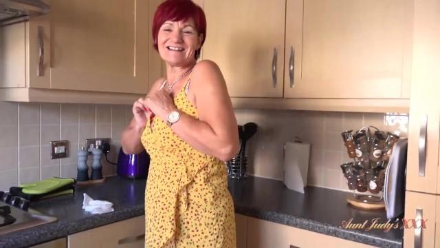 Flexible Aunt Judy's XXX - 64yo Redhead GILF Housewife Mrs. Linda JACKS YOU OFF & SUCKS YOUR COCK Neswangy - 2