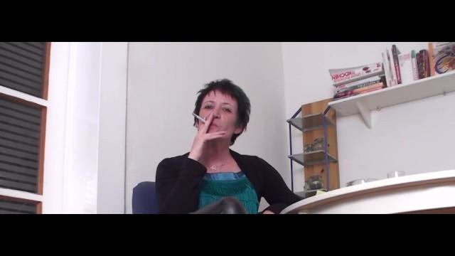 Mature Lady Smoking - 1