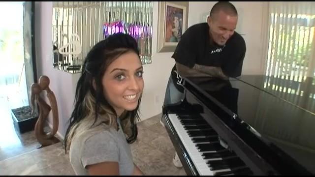 Camgirls Cute Arab Teen with Slim Body and Firm Natural Tit Gets Fucked by her Piano Instructor Hot Fuck