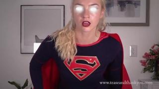 Domination Supergirl's first JOI Badoo