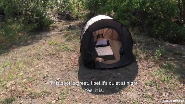 BigStr - Camper Sets up the Camp & has the Tent Ready to get Fucked whenever he wants - 1