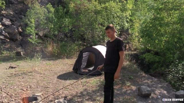 BigStr - Camper Sets up the Camp & has the Tent Ready to get Fucked whenever he wants - 2