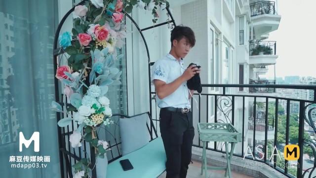 DoceCam ModelMedia Asia-Inner Horny Neighbor-Yang Yu Huan-MSD-035-Best Original Asia Porn Video Gay Cut