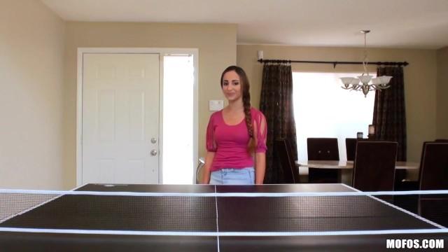 Mofos - Cutie Vanessa Oriz Sucks at Table Tennis but she Compensates with her Cock Sucking Skills - 2
