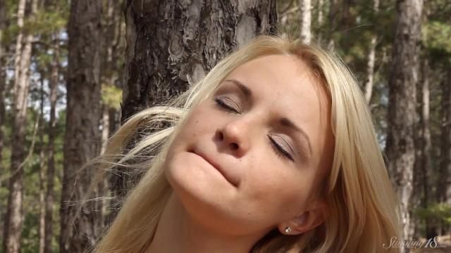 Dick Get Naked in the Woods with Hot Young Blonde Sallustia! - Full Video! - Pornhub.com Gang