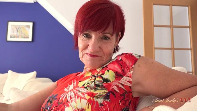 Huge Tits Aunt Judy's XXX - your 64yo Big Tit Step-Auntie Mrs. Linda Catches you with a Dirty Magazine (POV) Sentones