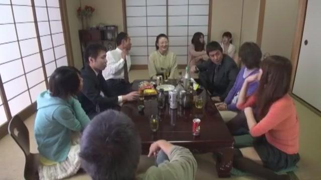 Horny Japanese chick Yukina Kiritani, Kami Kimura in Best Stockings, Small Tits JAV movie - 1