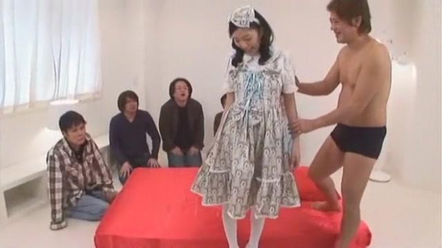 Crazy Japanese girl Rin Sakuragi in Fabulous Small Tits, Gangbang JAV video - 2