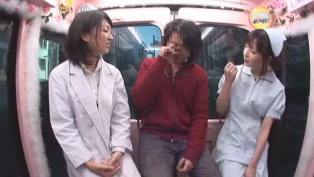 Crazy Japanese girl Azumi Mizushima, Tsumugi Serizawa, Nana Usami in Incredible Public JAV scene - 1