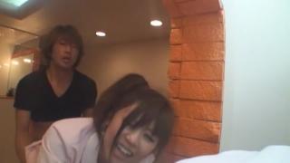 Hard Fuck Incredible Japanese girl Mai Nonami in Hottest POV, Couple JAV movie Cumshot