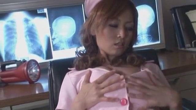 Incredible Japanese girl Azusa Isshiki in Crazy Big Tits, Nurse JAV video - 2