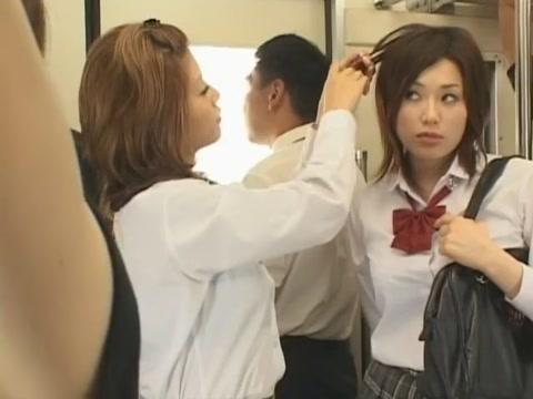 Crazy Japanese slut Yui Matsuno, Akane Hotaru in Amazing Big Tits, Threesome JAV video - 1