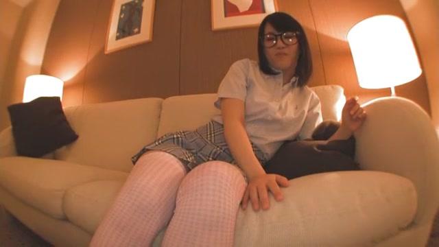 Crazy Japanese girl Kami Kimura in Incredible Stockings, Masturbation JAV video - 2