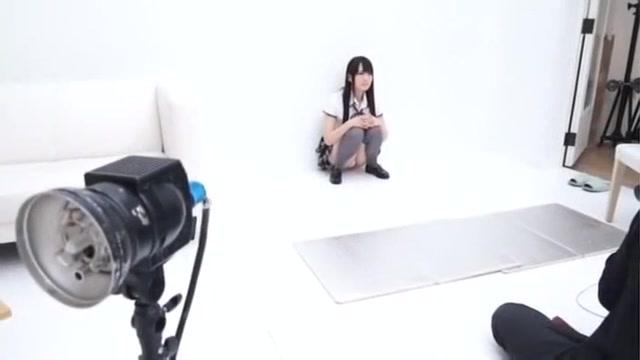 Incredible Japanese girl Akie Harada in Crazy Stockings JAV clip - 1