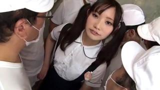 Self Hottest Japanese chick Riko Tanabe in Exotic Gangbang, Cumshot JAV scene Doujin-Moe