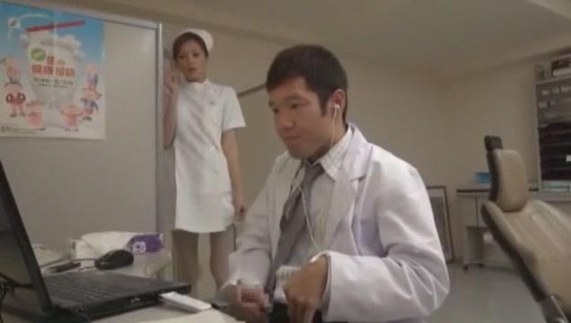 Crazy Japanese girl Hibiki Otsuki, Ann Yabuki, Erika Kurisu in Incredible Nurse, Rimming JAV scene - 2