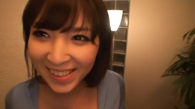 Stepsister Exotic Japanese whore Yuzu Shiina in Amazing Blowjob, POV JAV movie Lover