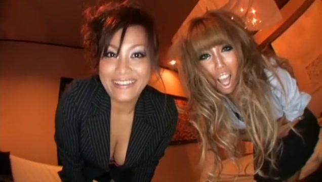 Crazy Japanese chick Yuuka Matsushita, Yua Misaki in Incredible Stockings, MILF JAV clip - 2